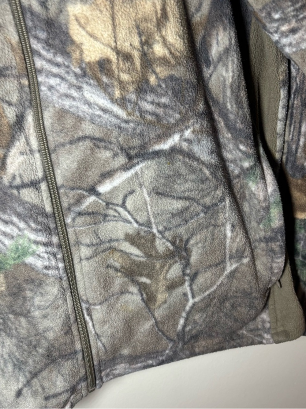 Realtree Camo Performance Jacket in Brown, Green, Gray - Picture 5 of 6